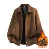 26 Modelos Jaquetas Novas Outono/Inverno para Jovens Lapela Sem Capuz Casual Estilo Esportivo Corta-vento Jaqueta de Motociclista Versátil Outer
