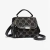 Bolso de Mujer Estilo Nuevo para Madres de Mediana Edad, Bolso de Mano Grande de Alta Gama para Mujer, Bolso de Hombro Cruzado, Bolso Cuadrado Pequeño