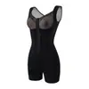 Nueva Ropa Interior Adelgazante de Escultura Corporal Personalizada de Gama Alta Control Abdominal Levanta Glúteos Compresión Fuerte en Todo el Cuerpo Moldeador Bodysuit de Pierna Corta con Abertura en la Entrepierna Ropa Interior Adelgazante de Una Pieza