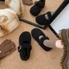 Birkenstocks de Lana de Cordero para Mujer Otoño/Invierno Nuevos Mocasines Perezosos sin Cordones Mocasines Engrosados con Terciopelo Modernos
