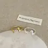 Anillo de Perro Salchicha para Mujer Diseño de Nicho Sensación de Alta Gama Chapado en Plata Chapado en Oro Anillo para el Dedo Lindo Esmerilado Simple Versátil Anillo para el Dedo