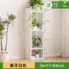 Estante para Flores Estante para Plantas Sala de Estar Interior Estante para Flores de Pie Balcón Estante Multicapa para Macetas de Suculentas Estante para Exhibición de Plantas Verdes