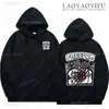 Hoodie Cross-Border Aliexpress 2025 Novo Modelo Grito de Medo Dupla Face Unissex Manga Longa Tamanho PP