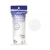 LMLTOP 50 piezas de discos de algodón redondos para maquillaje, de doble cara, doble efecto, con borde prensado y relleno en el centro, modelo SY444, exclusivamente para ventas transfronterizas