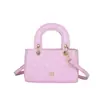 Bolso Cuadrado Pequeño de Rombo Estilo Nuevo, Bolso de Mano Exquisito y Versátil para Mujer, Bolso Tote Pequeño de Lujo Ligero de Gama Alta, Bolso de Hombro Cruzado Individual, Dropshipping