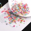 Uma variedade de estrelas ama lantejoulas pequenas cola de gota DIY lama de cristal enchimento contas a laser roupa bolsa decoração de areia movediça