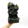 Pacote de cascata para paisagismo de aquário tanque de floresta tropical tanque ecológico ornamentos feng shui rochado de resina decoração de paisagismo