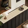 Tapete de Mesa Estilo Francês Vintage, Toalha de Mesa para Sapateira, À Prova d'Água e de Óleo, Sensação de Luxo Leve e de Alta Qualidade, Tapete Protetor para Bancada de Gabinete de TV