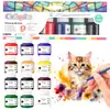 Pintura para Niños Creación Acuarela Gouache Acrílico Pintura para Vidrio 6/12 Colores Pintura para Pintura Publicitaria Textil Fabricante