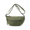 Bolsa estilo japonés ultraligera de tela Oxford resistente al agua, bolso versátil unisex para hombro y cruzado, bolso de sillín de nailon ligero y práctico
