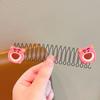 Pente de Cabelo Infantil Tendência do TikTok para Arrumar Cabelos Soltos, Pente de Cabelo Invisível de Celebridade da Internet Que Não Danifica o Cabelo, Acessório de Cabelo para a Parte de Trás da Cabeça de Meninas