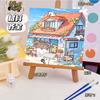 Pintura a Óleo Digital de Cachorro com Linha DIY Colorir à Mão Grafite Desenho Animado Fofo Decoração Curativa Fabricante Atacado