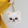 Bolsa Mochila Pingente Chaveiro de Pelúcia Estilo Igual do Astro de K-Pop Lee Yong-Bok Stray Kids, Fornecimento Direto do Fabricante