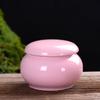 Mini Lata de Té, Frasco de Pintalabios, Frasco Pequeño de Medicina, Frasco de Pintalabios Tradicional, Frasco Sellado, Botella Cosmética de Porcelana con Decoración sobre Esmalte