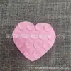 Soporte para teléfono móvil de silicona con ventosa de doble cara en forma de corazón de 15 granos, autoadhesivo, antideslizante, ventosa, fábrica directa