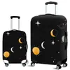 Nueva Funda Gruesa Transfronteriza para Maleta, Funda Protectora Elástica, Funda Antipolvo de Alta Elasticidad, Serie Paisaje y Cielo Estrellado Funda para Maleta de Viaje