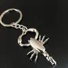 Chaveiro de Metal Escorpião no Atacado em Estoque, Chaveiro 3D Móvel e Giratório, Direto da Fábrica, Personalizável e Disponível para Dropshipping