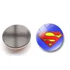 Adesivo de Geladeira Herói Marvel Gema do Tempo Homem de Ferro Superman Quadro Branco Magnético Decorações 25mm