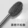 Escova de arame com cabo longo escova de panela escova de bola de arame haste longa cozinha não machuca as mãos não solta resíduos escova de panela lavar louça