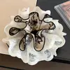 Indústria Pesada Renda Floral Quatro Camadas Anel de Cabelo Intestino Grosso Grande Feminino Temperamento Alto Padrão Super Grande Coque Prendedor de Cabelo Corda de Cabelo Acessórios de Cabelo