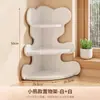 Estante de Almacenamiento para Tazas, Portavasos de Almacenamiento para Mesa de Comedor, Soporte de Escritorio de Doble Capa de Alta Gama para Tazas de Café y Tazas de Té, Estilo Crema