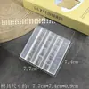 Molde para nail art com designs de urso, laço, flor, renda e fita, decoração de unha vestível, resistente à oxidação, ferramenta de unha de alta transparência