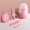 Traje cortaúñas para bebé, cuidado de uñas para recién nacidos, traje cortaúñas antipellizcos, traje de manicura para bebés
