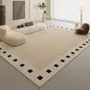 Alfombra Sencilla Sala de Estar Sofá Té Impermeable Área Grande Tapete de Piso Antideslizante Hogar Dormitorio Mesita de Noche Buena Alfombra