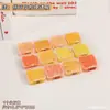 Botella Cuadrada de 30ml Botella de Almacenamiento Dosificada para Perler Beads Caja de Almacenamiento Transparente Gran Capacidad Fácil de Sacar y Guardar Cuentas Pequeñas