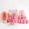 Conjunto de Ferramentas de Beleza Multi-Peça Transfronteiriço com 30 Peças: Pincéis de Maquiagem, Esponjas de Pó, Conjunto Grande para Lavagem Facial