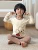 Conjunto de Ropa Antibacteriana 7A para Bebé de Otoño Ropa Interior de Algodón Puro Clase A para Niños Ropa Térmica Infantil Nuevo Modelo Otoño/Invierno