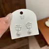 Pendientes de Diseño de Nicho con Agujas de Plata 925, Colección de Pendientes de Lujo Ligero de Gama Alta, Juegos de Pendientes, Tachuelas para Hélice Auricular al por Mayor