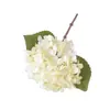 Flores de hortensia artificiales retro de otoño más vendidas transfronterizas, flores de seda de un solo tallo para bodas, hoteles y decoración del hogar, y para crear arreglos florales