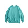 Ropa de Hombre Jie Zhan Primavera 2025 Sudadera Lisa de Cuello Redondo con Forro Polar de 350g Marca Trendy Holgada Suéter Pulóver para Hombre