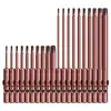 Punta Torx 802 para Destornillador Eléctrico Hueca con Forma Hexagonal Torx Interna, Mango Redondo Cilíndrico de 6mm con Agujero