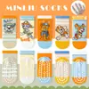 Calcetines de Piso para Niños para Primavera y Verano, Calcetines Antideslizantes para Niños y Niñas, Calcetines Cortos Transpirables de Puntos para Interiores, Calcetines de Algodón de Enfriamiento Clase A