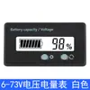 Pantalla de Potencia de Batería de Litio 12V24V48V60V72V84V Indicador de Porcentaje de Batería de Plomo-Ácido