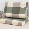 Funda de Almohada de Algodón Lavado con Látex 40X60 Par de Fundas Protectoras para Almohada Viscoelástica 30X50 Funda de Almohada Especial para Niños