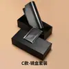 26 Modelos Nuevos de Estuche Blando Negro Doble Estilo Cubierta en V, Juego de Tres Piezas para Gafas, Caja de Papel para Empaque de Gafas de Sol, Se Puede Imprimir con Logo
