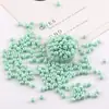 Cuentas de Arroz de Vidrio Sólido Coloridas Asimétricas de 5 mm para Pulsera Collar Hecho a Mano DIY Accesorios de Material para Joyería