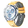 Pulseira de Silicone 22mm Adequada para Huawei Watch3 Watch Gt4 Nova Aparência de Pneu Duas Cores Pulseira de Silicone