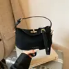 Bolso de Mujer de Gama Alta de Nicho, Moda Otoño/Invierno 2026 Nuevo Bolso de Hombro Cruzado Súper Trendy, Bolso de Mano tipo Sillín Bolso Dumpling