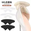Pegatinas de Talón de Gel para Tacones Altos, Pegatinas Suaves Anti-Desgaste y Anti-Caída para el Talón, Pegatinas Antideslizantes Autoadhesivas, Almohadillas de Media Talla para Ajuste de Zapatos