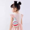 Creativa Nueva de Moda Dopamina Viaje Mini Bolso para Teléfono Mochila Pequeña Bloqueo de Color Bolso Cruzado Coreano y Japonés Versátil para Mujeres