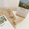 Ins Portatarjetas de madera estilo nórdico decoración de escritorio para bed & breakfast accesorios para fotos ranura para tarjetas portafotos