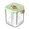 Humidificador de bebé de doble boquilla, alimentado por USB, portátil para oficina y dormitorio, gran capacidad, silencioso, con rociado abundante y luz ambiental