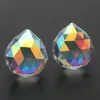 Iluminación de Bolas de Cristal para Iluminación al por Mayor Accesorios de Cortina de Cuentas de Cristal DIY Bola de Cristal Verde de 30 mm Accesorios Atrapasoles