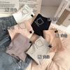 En stock nuevo lindo oso personalizado sin costuras seda de hielo ropa interior de mujer simple estudiante cintura de algodón transpirable calzones