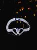 Pulsera de diamantes completos super flash de alto nivel con sentido transfronterizo de Europa y Estados Unidos para mujer, diseño de nicho, temperamento, joyería de circón al por mayor