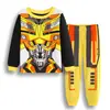 Ropa Nueva para Niños Manga Larga Niño Niño Bebé Dibujos Animados Manga Larga Avión Traje para Casa Pijama k212
